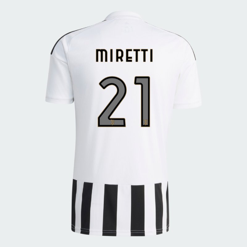 Juventus Home MIRETTI 21 Jersey 26-27