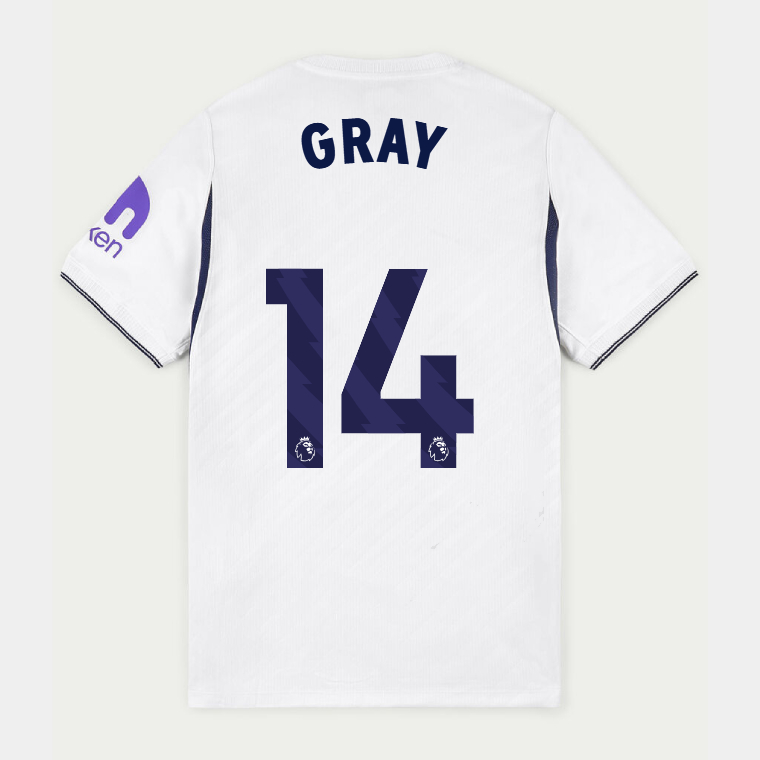 Tottenham Hotspur Home GRAY 14 Jersey 26-27